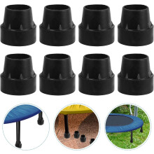 10Pcs Non-Slip Trampoline Leg Caps Rubber Foot Pads Replacement Covers