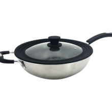 Universeller Topfdeckel für Töpfe und Pfannen, passend für 26 cm, 28 cm und 30 cm Durchmesser, aus gehärtetem Glas und hitzebeständigem Silikon.