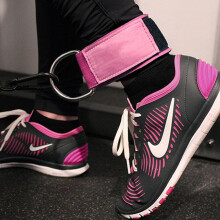 Bandage de cheville pour la musculation, sangles de cheville élastiques de résistance pour exercices des jambes, fitness pour hommes
