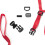 10 Sets Adjustable Small Release Collar Buckles Webbing Strap Slide Buckle Replacements 3