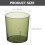 Garbage Can Decorative Trash Can Large Capacity Pet Space-Saving Easy to Clean Simple 2