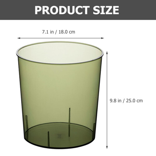 Garbage Can Decorative Trash Can Large Capacity Pet Space-Saving Easy to Clean Simple 1