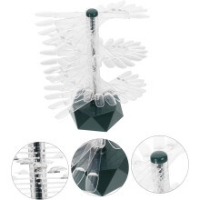 Spiralkarten-Maniküre-Nagelkunst-Ständer, Displayhalter, Nagelstudio-Zubehör, tragbarer Halter, verschiedene Ausführungen