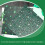 10 Sheets St Patrick's Day Fabric Squares DIY Quilting Fabric Decorative 4