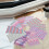 10 Sheets Faux Leather Sheets Bohemian Printed Pattern Pu Leather Easy to Cut Comfortable Touch 7