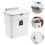 Wall Mount Trash Can Hanging Trash Can with Lid Wall Mounted Design Plastic Fixes Garbage Bag 7