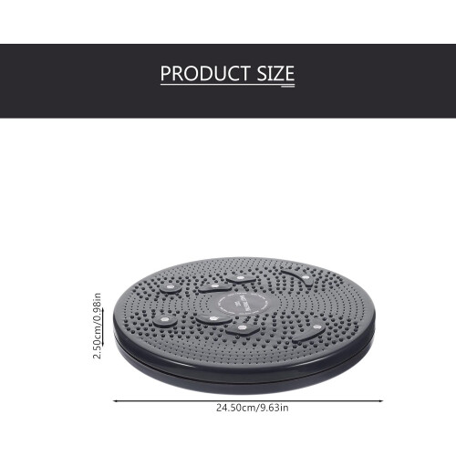 Rotating Waist Twisting Disc Aerobic Workout Tool with High Impact Rotation 1