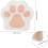 2pcs Cat Claw Powder Applicator Makeup Sponge for Foundation Blending Small Sponges 2
