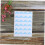 Vintage μπλε αυτοκόλλητες γωνίες φωτογραφιών για scrapbooking και άλμπουμ φωτογραφιών 5