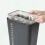 Simple Kitchen Garbage Container 10l Square Waste Storage Bin with Pressure Ring Design and Anti-Slip Bottom 4