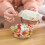 Bamboo Toothpick Holder with Sliding Press Lid Compact Desktop Toothpick Container Practical 5