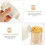 Bamboo Toothpick Holder with Sliding Press Lid Compact Desktop Toothpick Container Practical 6