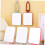 2pcs Beauty Mirror Foldable Square Mirror Creative Shaped for Women Bedroom Dressing Table 4