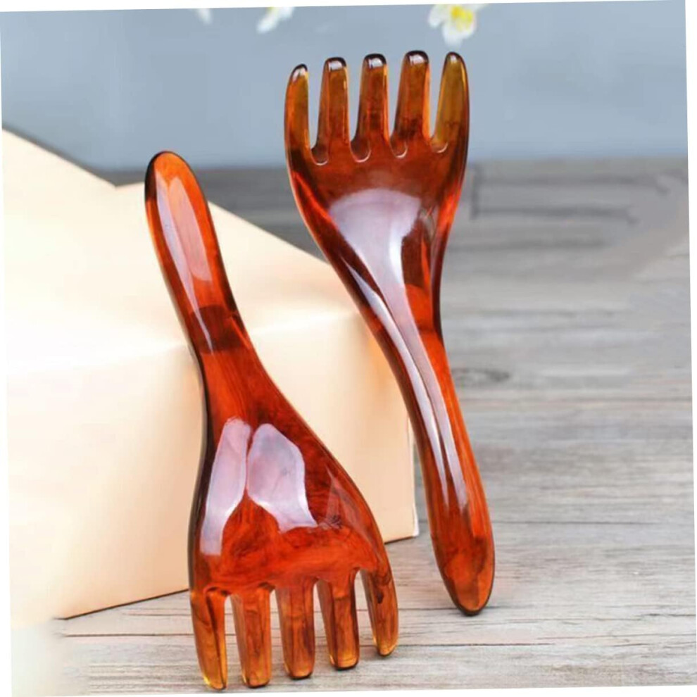 Hkhbjs 12Pcs Scalp Massage Comb Resin Head Comb For Massaging And Hair Massage Reduces Dandruff