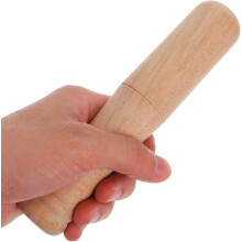 Pilon en bois au design élégant et à poignée ergonomique, outil pour écraser l'ail