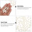 150 Sets Pearl Design Rivets Imitation Pearl Rivet Studs for Decorative Studs for Crafting and DIY Projects 1