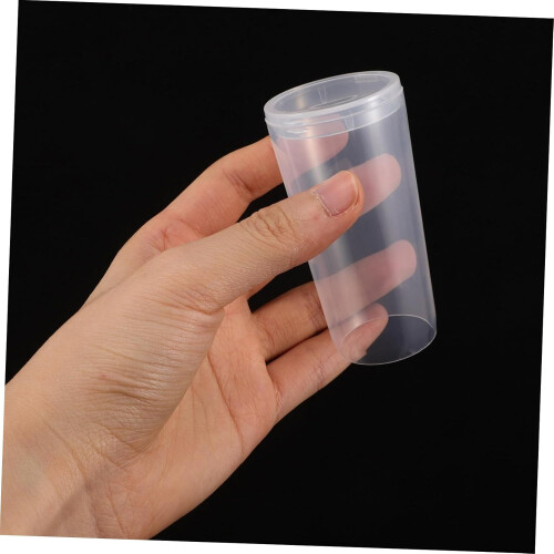 10pcs Makeup Brush Guards round Shaped Plastic Protective Covers 2