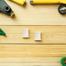 10 Stück Lenkrollenhülsen-Einsätze für Stuhlspindelaufnahmen, kleine Spindeleinsätze als Ersatz