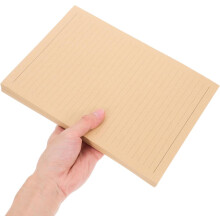 100 lap B5 Kraft Retro Levélpapír Vintage Levélpapír Régi Stílusú Jegyzetpapír és Kézműves Papír