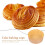 100 Stück Cupcake-Papierförmchen, Papierbackförmchen, braun, praktisch 1