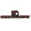 Socle en bois pour vase, support robuste, style rustique, points d'appui stables 2