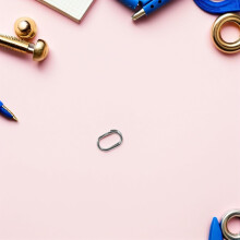 100 anneaux de jonction ovales ouverts en acier inoxydable pour bijoux