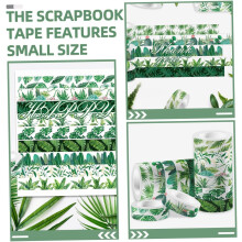 Floral Washi Tape DIY Scrapbook Tapes Assorted Color Bright Seasonal para Calendários e Diários