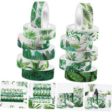 Florales Washi-Tape, DIY-Scrapbook-Klebebänder in verschiedenen Farben, leuchtende saisonale Motive für Kalender und Tagebücher