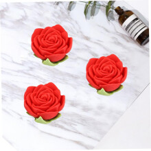 Conjunto de borradores de lápis em forma de rosa criativo de 16pcs feito de material Tpr