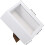 Shadow Box Frame Versatile Design Rustic White Wooden with Glass Window 2