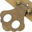 Antique-Style Brass Hasp Lock 10.6Cm Size Vintage Decorative Latch 5
