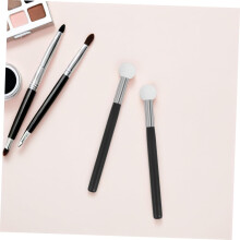 10 Stück Foundation-Schwamm-Puderpinsel mit Griffen, pilzförmige Make-up-Verblendapplikatoren
