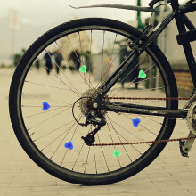 108 perles décoratives en plastique pour roues de vélo, accessoires robustes et légers