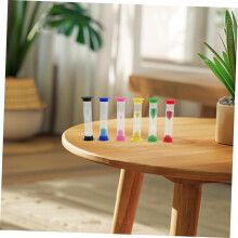 Set di 12 timer in plastica per bambini e bambine, ideali per cucinare, lavarsi i denti e giocare a giochi educativi.
