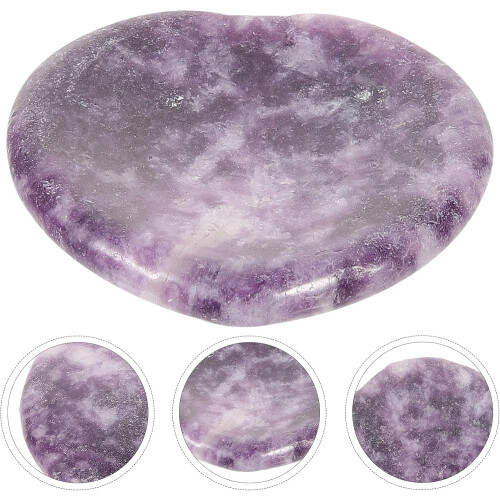 Amethyst-Massagebrett, Sorgenstein, Kristall-Daumenstein 2