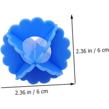 Laundry Balls 10pcs Blue Plastic Washing Balls Anti-entanglement for Washing Machine Home Laundry Care