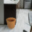 Khaki Storage Basket Wastebasket Medium Size Pp and Iron Material Rustic Pastoral 5