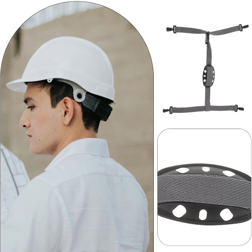 2pcs Adjustable Hard Hat Chin Straps Y-Type Helmet Chin Replacement for Construction Helmets 2