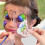 16pcs Face Painting Kit Reusable Makeup Stencils Templates 7