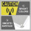 Radio Frequency Hazard Warning Sign Metal Safety Board 5