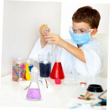 db üveglombik, boroszilikát lombik, kúpos, laboratóriumi kellékekhez, Erlenmeyer desztillációhoz
