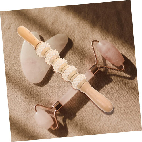 Massagerolle aus Holz, Körperrollerstab, Massagegeräte aus Holz 2