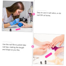 40 sztuk profesjonalny zestaw do manicure, pilniki do paznokci, naklejki, stempel do paznokci, żel, sztuczne paznokcie
