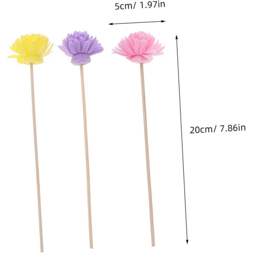 Diffuser Stick Reed Diffuser Sticks 12Pcs Natural Rattan Essential Oil Aroma Refill Replacement 1