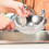 Stainless Steel Water Spoon 41x20cm Silver Rust Proof Multi-Functional Kitchen Accessory for Cooking 5