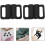 100pcs Plastic Buckle Replacement Clasp for Swimsuit Fastener Strap Adjuster 8