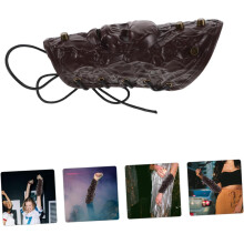 Kallo-rannekkeet goottityyliin cosplay-juhliin PU-materiaalista, käsivarren kalvosimella, halloween-asuste miehille ja naisille