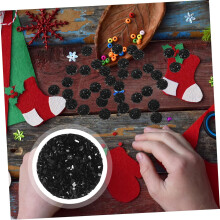 100 st. platta baksida strass för hantverk DIY strass berlock glitter kristall för smyckestillverkning kit utsmyckning