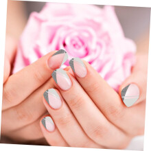 12 Blatt Nagelsticker mit Linienmuster, selbstklebende Streifen-Nagelaufkleber für Frauen und Mädchen, Nageldesigns