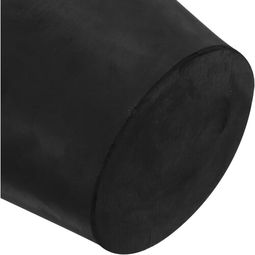 Rubber Stoppers and Sturdy Solid Rubber Material Black 11pcs Tapered High Sealing Performance 2
